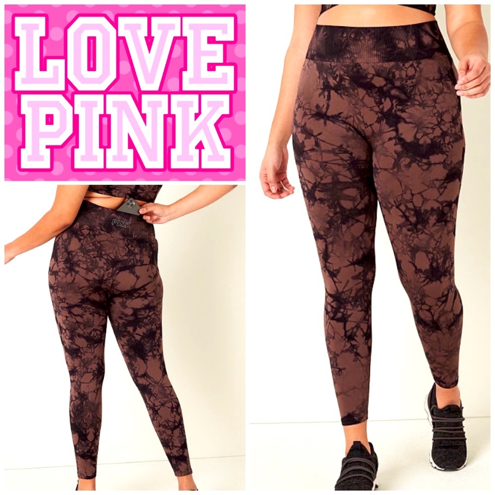 NWT Victoria’s Secret Pink seamless workout tights